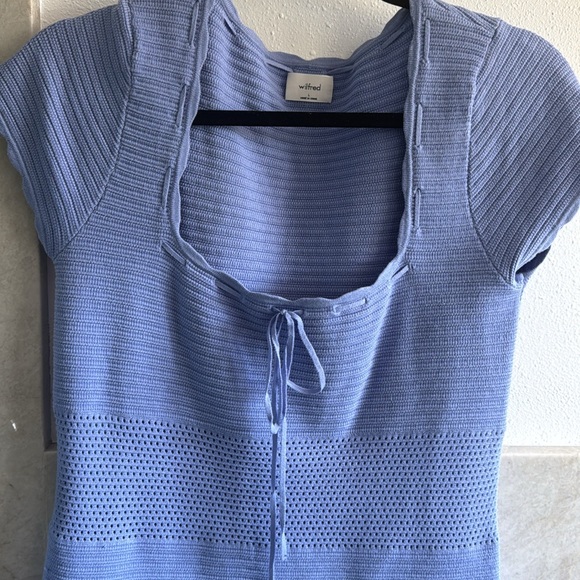 Aritzia Wilfred crochet dress NWOT size L - Picture 2 of 5